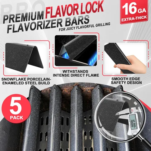 Vista 5 de Kit de Piezas de Parrilla para Weber Genesis 300 310 330 Piezas de Parrilla para Weber Genesis E330 E310 S310 S330 EP330 EP310 S320 E320 Piezas