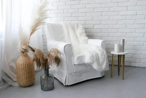 Vista 5 de MASTERS OF COVERS Ektorp Jennylund - Funda de repuesto para sillón IKEA Ektorp Jennylund (blanco frío)