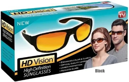 Vista 3 de Gafas de sol HD Vision Cristal, Negro