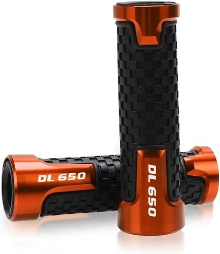 Vista 10 de Motorcycle Handlebar 7/8" 22mm Motorcycle Anti-Slip Handle Bar Handlebar Grips for Suzuki V-Strom 650/XT VSTROM 650 DL650 2004-2022 2021 2019 2018