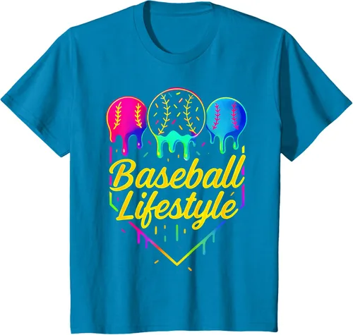Vista 53 de Baseball Life Style 101 - Camiseta de béisbol para jóvenes