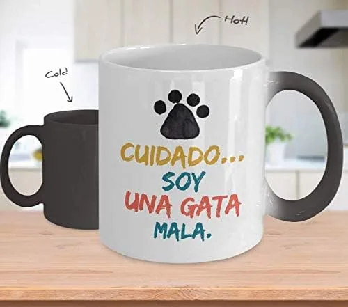 Vista 2 de Regalo para primas Taza de cafe para tias Perfecto regalo para graduados, profesionales y estudiantes Vaso con afirmaciones positivas
