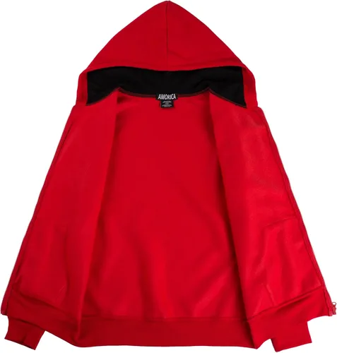 Vista 6 de ANGELA BEBE Conjunto deportivo para hombre, 2 piezas, sudadera con capucha y sudadera para hombre