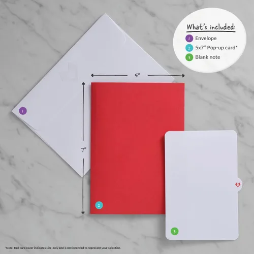 Vista 8 de Lovepop Tarjeta desplegable de Navidad para ella y él, tarjetas de felicitación navideñas 3D para niños, niñas, hombres y mujeres, animales
