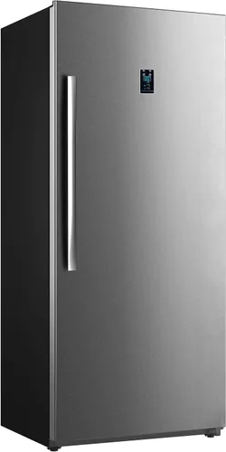 Vista 9 de SMETA Congelador vertical de 13.8 pies cúbicos, refrigerador convertible de pie en posición vertical sin escarcha, refrigerador profundo sin