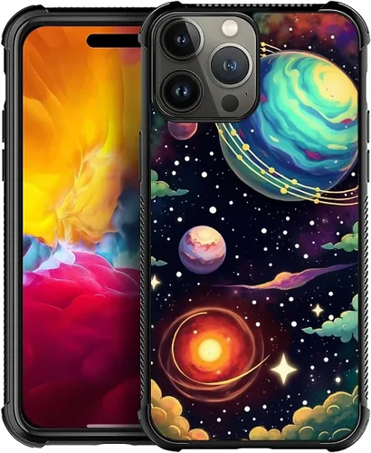 Vista 900 de Funda compatible con iPhone 15, diseño de elefantes africanos, diseño increíble a prueba de golpes, antiarañazos, carcasa trasera de policarbonato
