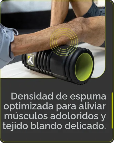 Vista 4 de TriggerPoint Grid 1.0 - Rodillo de espuma de 13" de multi-densidad para masaje de tejido profundo y recuperación muscular - Alivio para músculos