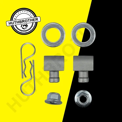 Vista 4 de Huthbrother GX24864 GX21718 Kit de barra de elevación de cubierta, compatible con J-OHN D-eere 14M7465 GX26085 24M7053, para E130 Deck Lift Link Kit