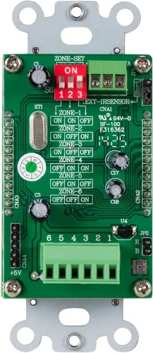 Vista 8 de Dayton Audio DAX66 6-Source 6-Zone Sistema de audio distribuido para toda la casa con teclados 25 WPC