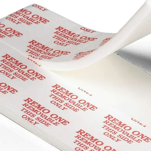 Vista 4 de FindTape Remo One Cinta de espuma de doble cara [extraíble/permanente]: 1/2 pulg. x 72 yardas x 1/16 pulg. de espesor (blanco)
