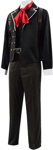 Vista 2 de Juego caliente Bio Infinite Booker Traje Hombres Halloween Steam Punk Costume