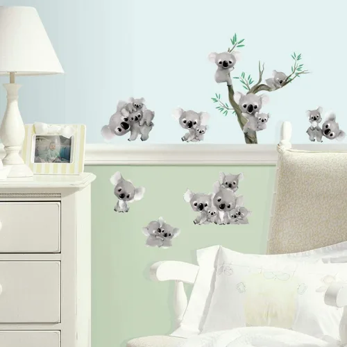 Vista 2 de RoomMates Calcomanías de pared autoadhesivas de koalas