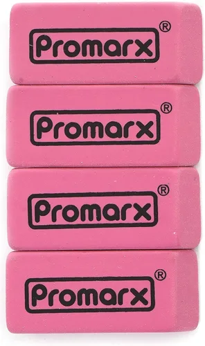 Vista 4 de Promarx Borradores rosados, 4 unidades (DA09-NRSB04-48)