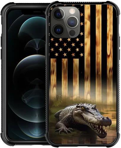 Vista 8 de Funda compatible con iPhone 13 Pro Max, fundas para niñas y mujeres, bandera estadounidense águila