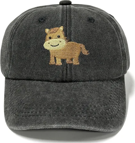 Vista 34 de Gorra de béisbol bordada para niños pequeños