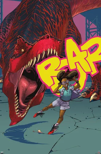 Vista 12 de Trends International Marvel Moon Girl & Devil Dinosaur - Póster de pared de rugido, 22.4 pulgadas de largo x 14.7 pulgadas, versión enmarcada