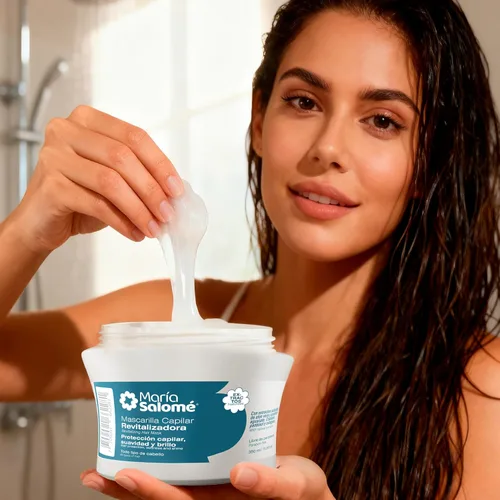 Vista 3 de Maria Salome Mascarilla Capilar Revitalizadora Revitalizadora Capilar 11.8 oz