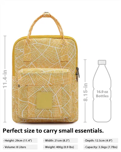 Vista 84 de HotStyle BESTIE - Mini mochila de varios colores y patrones, tamaño pequeño