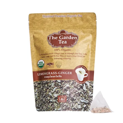 Vista 11 de Suwirun Té orgánico de citronela, 25 bolsas, producto de Tailandia, té de hierbas cítrico y refrescante, sin cafeína, sin calorías, alivia