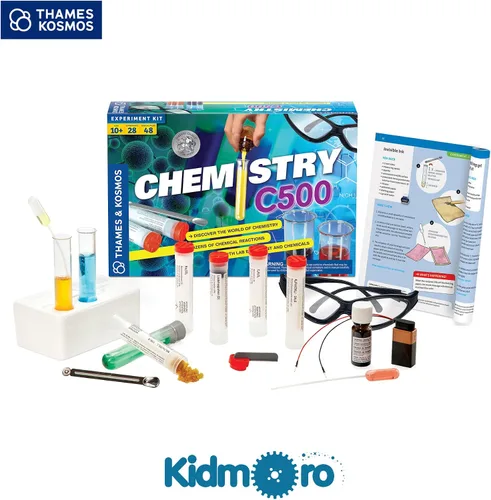 Vista 5 de Juego para experimentos de química Chem C500 de Thames y Kosmos