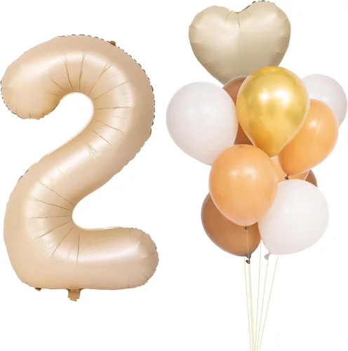Vista 224 de Globos de 40 pulgadas con números de caramelo, papel de aluminio de helio, globos de látex de Mylar para fiesta de cumpleaños, decoración digital 0
