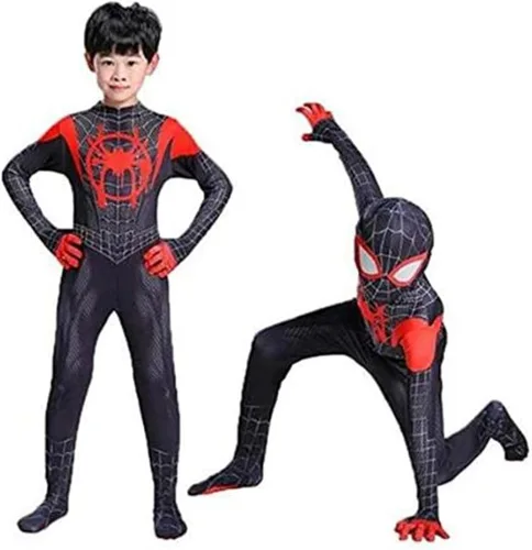 Vista 3 de Disfraz de superhéroe de Halloween, disfraz de superhéroe para niños