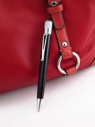 Vista 3 de Retro 51 Tornado™ Classic Lacquer Bolígrafo Rollerball - Negro