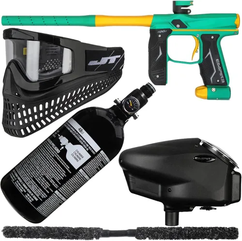 Vista 11 de Action Village Empire Axe 2.0 Super Kit de paquete de pistola de paintball