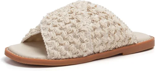 Vista 41 de THEE BRON Lindas pantuflas para niñas, sandalias elegantes para niños pequeños y niños