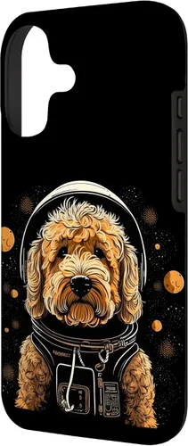 Vista 2 de Outer Space - Carcasa para iPhone 17, diseño de astronauta de la galaxia