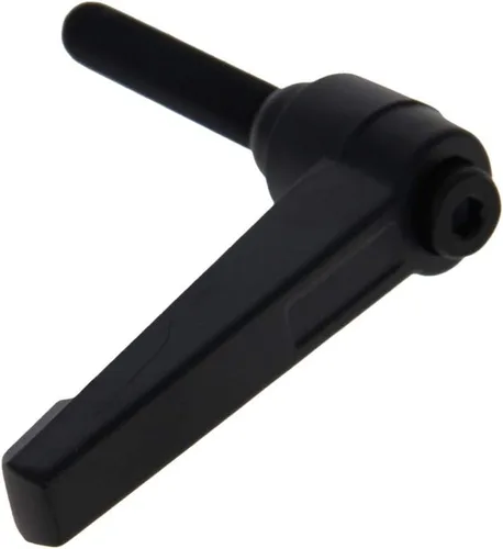 Vista 31 de Othmro 1 manija de palanca de sujeción con rosca M10, palanca de trinquete de botón de aleación de aluminio, mango de bloqueo ajustable con perno 1
