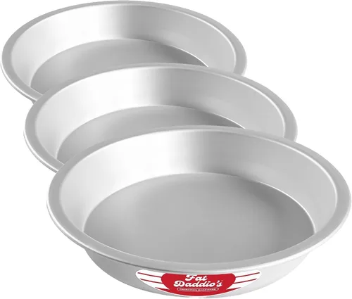 Vista 13 de Fat Daddio's PIE-6 - Molde de aluminio anodizado para tartas, 6 x 1,5 pulgadas