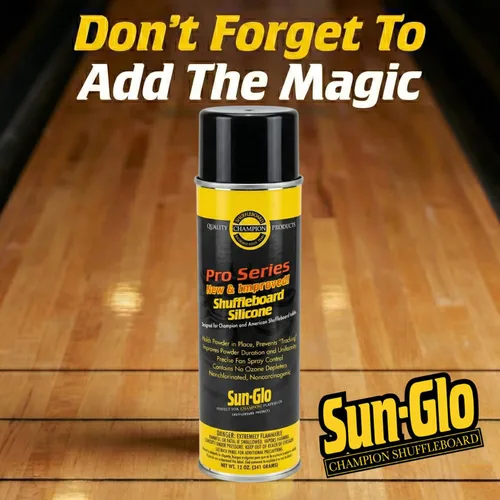Vista 4 de Sun-Glo Paquete de mantenimiento de tejo: cera en polvo de velocidad media Speed 6 (16 oz) y spray de silicona Pro Series (12 oz) - Kit completo