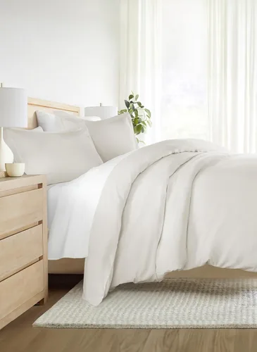 Vista 50 de Linen Market Funda de edredón individual para cama individual – Experimenta una comodidad similar a un hotel con una suavidad inigualable