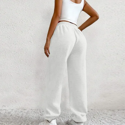 Vista 3 de Sweat Pants for Womens Cargo Pants Women Cotton Pants Solid Sweatpants Baggy Black Cargo Sweatpants for Women