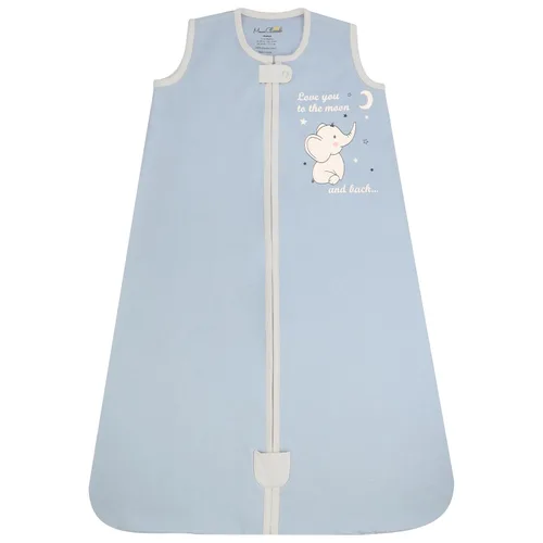Vista 47 de Mama Cheetah Saco de dormir para bebé de 0.5 TOG, Manta portátil de algodón orgánico para bebé con cremallera bidireccional, Saco de dormir