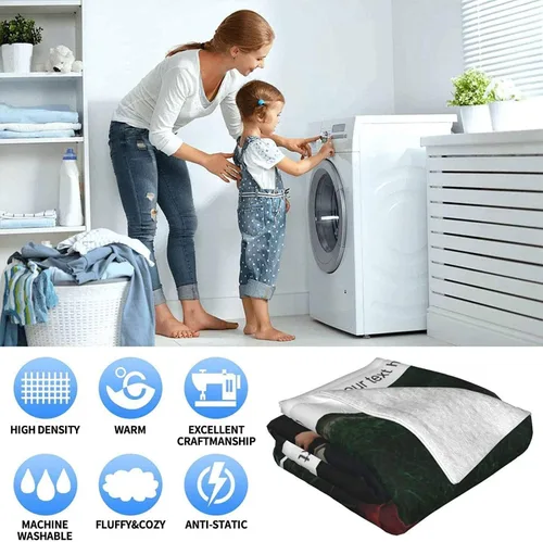 Vista 6 de Regalos de cumpleaños personalizados, manta personalizada con mis propias fotos para mujeres, hombres, mamá, papá