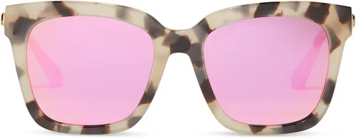 Vista 9 de DIFF Bella Designer - Gafas de sol cuadradas de gran tamaño para mujer, 100% protección UVA/UVB, colores de moda de moda Tortoise
