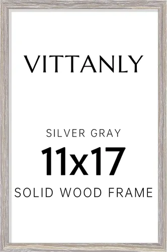 Vista 90 de Vittanly - Marco de fotos de 4 x 6 pulgadas de madera maciza con plexiglás, incluye paspartú de 3,5 x 5, para colgar en la pared o poner sobre una