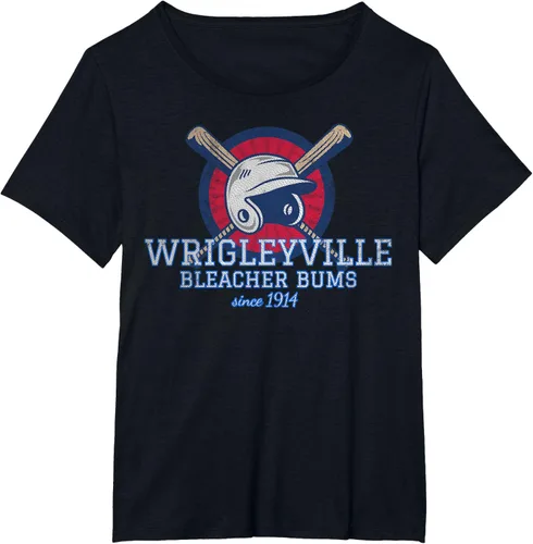 Vista 27 de Wrigleyville Bleacher Bums - Camiseta de béisbol divertida
