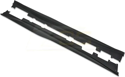 Vista 8 de Reemplazo para Chevrolet Camaro SS 2016-Actual Splitter de labio de parachoque delantero estilo ZL1 con panel de rocker lateral en par