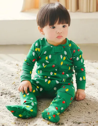 Vista 137 de VAENAIT BABY Infant Toddler Kids Adult Couple Family Matching Women Men Christmas Pjs Xmas Holiday Buffalo Plaid Pajama Set