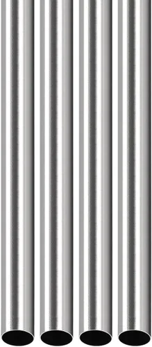 Vista 38 de DTGN Tubo de acero inoxidable 304 de 0.079 in x 0.006 in x 9.843 in (ODxWall TxL) - Paquete de 4 - Bueno para equipos de maquinaria - Tubería