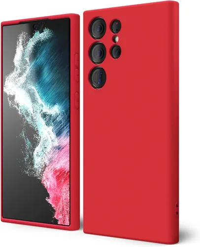 Vista 99 de oakxco Funda para teléfono Samsung Galaxy S8 de silicona líquida, delgada y fina de gel de goma suave TPU cubierta protectora simple llana