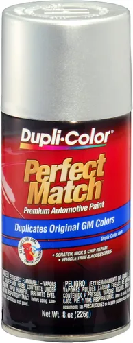 Vista 235 de Dupli-Color EBCC04177 Perfect Match Pintura en Aerosol Automotriz – Chrysler Bright Platinum Metallic, PS4/MS4 – Lata de Aerosol de 8 oz
