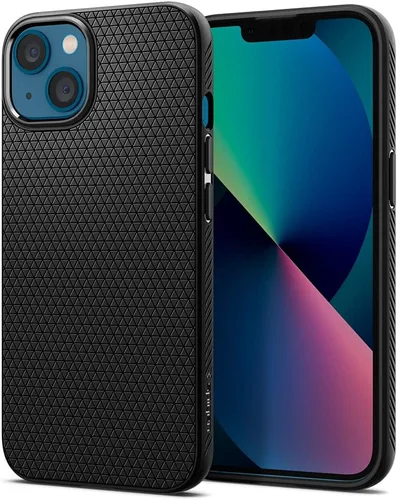 Vista 19 de Spigen Liquid Air - Funda diseñada para iPhone 11 (2019), color negro mate