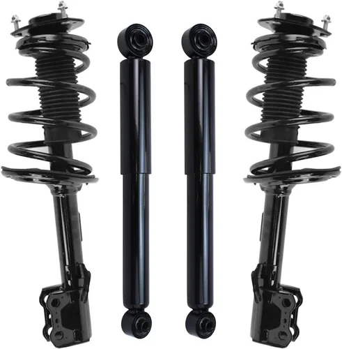 Vista 82 de Detroit Axle - Kit de amortiguadores de 4 puntales para Ford Escape 14-19, 2 puntales delanteros con resorte helicoidal 2 amortiguadores traseros
