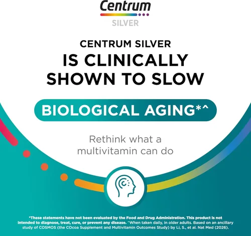 Vista 4 de Centrum Minis Silver Multivitamínico para mujer 50 Plus, suplemento multimineral con vitamina D3, vitaminas B, ingredientes sin OMG, apoya