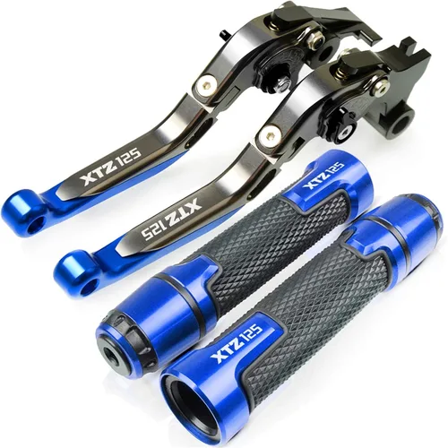 Vista 20 de Accesorios para Yamaha XTZ125 XTZ 125 2014 2015 motocicleta Racing accesorios CNC freno embrague palancas manillar mango motocicleta freno embrague