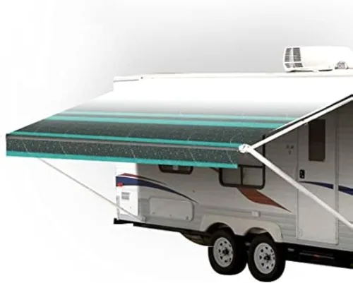Vista 15 de SunWave Repuesto de tela para toldo de autocaravana, toldo de vinilo de alta calidad, toldo (9 pies, Ocean Blue Fade)